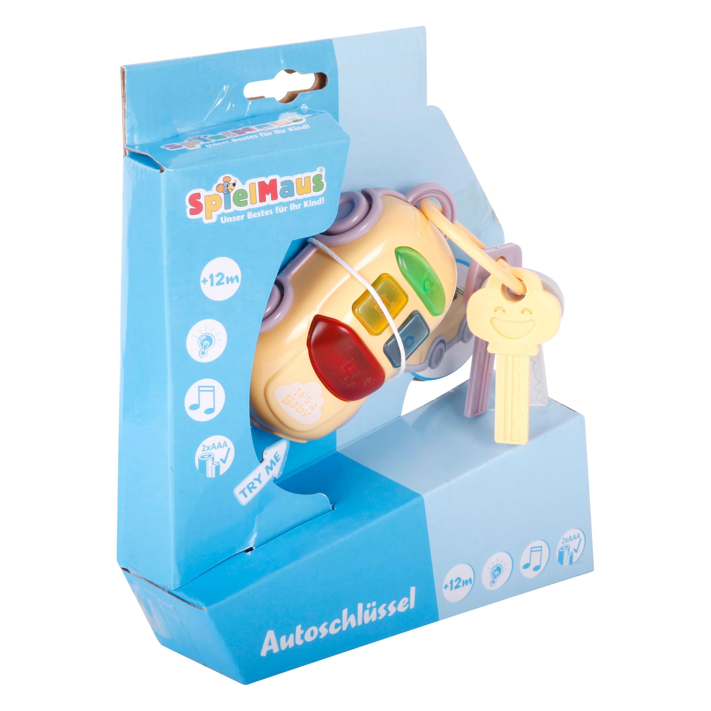 Spielmaus SMB Autoschlüssel mit Sound, L&S (0040814132)