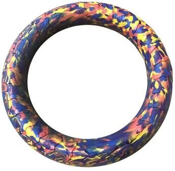 Uplift Treasures EVA Floating Dog Flying Disc Training Toy mixed Color 11.02 In