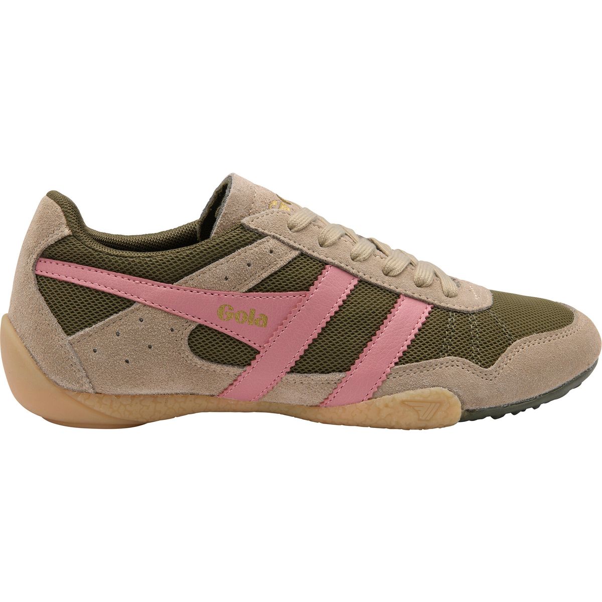 Gola Cascade Sneaker Women khaki/cappuccino/coral pink/gum (NT) 41 CLB865-NT-41-khakicappuccinocoralpinkgum