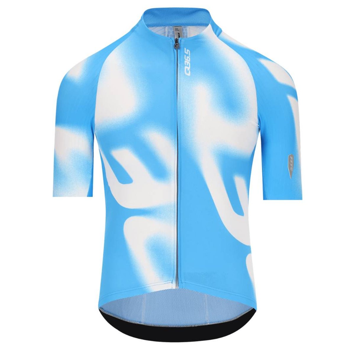 Maillot Q36.5 Gregarius Pro Big Logo Azul, Tamanho XS. Homem