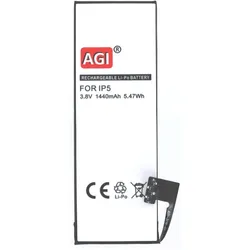 AGI 97853 - Batterie/Akku - Schwarz - Lithium Polymer (LiPo) - 1400 mAh - 3,7 V - 91, Smartphone Akku