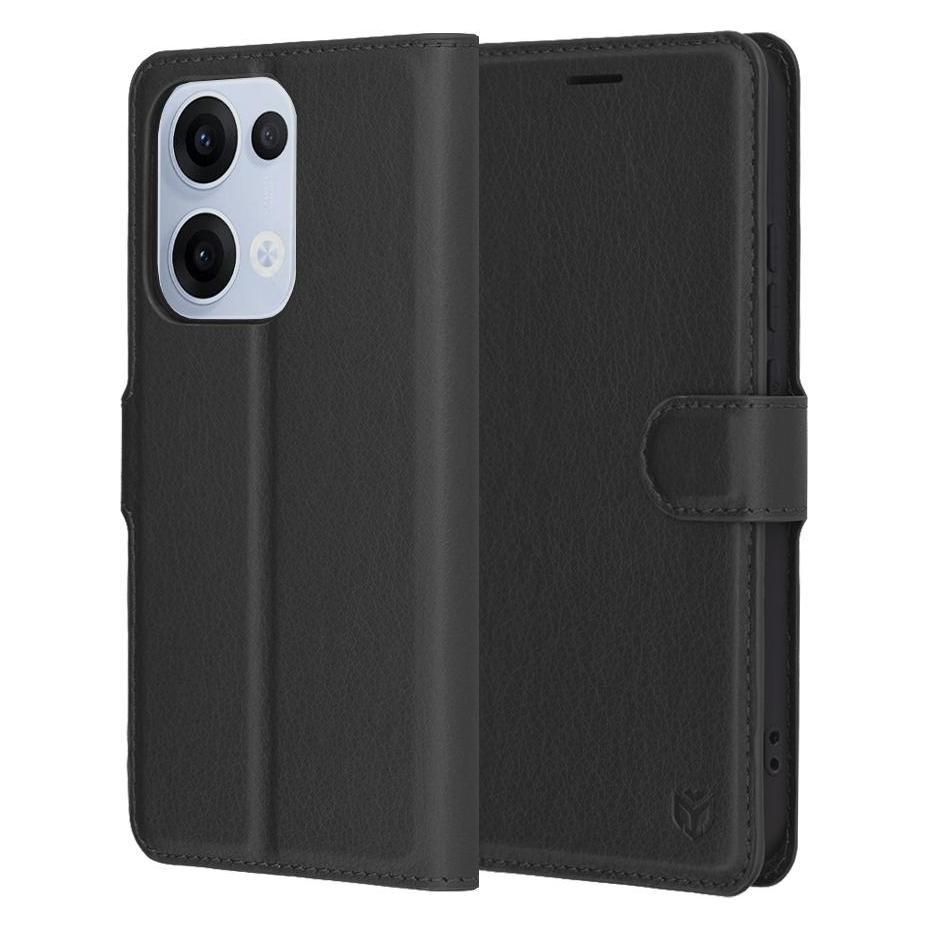 Techsuit - Leather Folio - Oppo Reno13 - Black (Oppo Reno 13) (56364965)