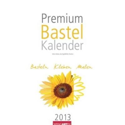 Premium Bastelkalender Weiß 2013