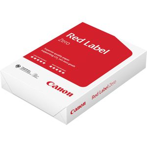 Canon Kopierpapier Red Label Zero, A4, 80g/qm, hochweiß, 500 Blatt