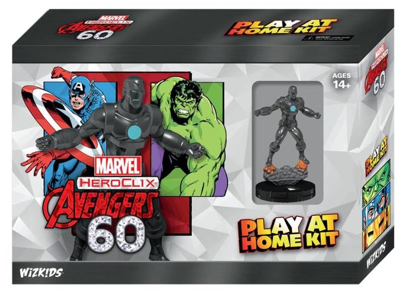 Wizkids Marvel HeroClix Avengers 60e Verjaardag Speel-thuisset Iron Man