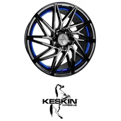 Keskin KT20 8,5x19 5/112,0 ET45 Black Painted Blue Inside