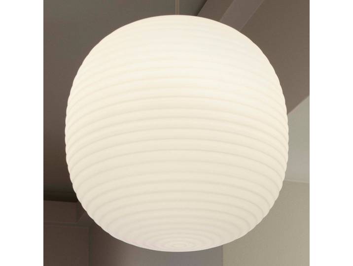 New Works Designer Hängeleuchte Lantern Large, dimmbar, weiß / opal, für Wohn- / Esszimmer, Glas, Design, Pendelleuchte