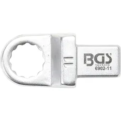 BGS Einsteck-Ringschlüssel 11 mm Aufnahme 9 x 12 mm - 6902-11