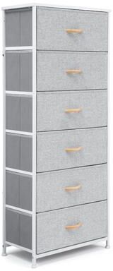 VredHom 6 Drawers Vertical Dresser Storage Tower