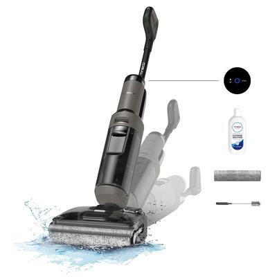 TINECO Nass-Trocken-Sauger "FLOOR ONE i6 Stretch Plus, 85 Grad Heißluft-Trocknung", grau (dunkelgrau), B:22cm H:111cm T:26,7cm, Mehrzwecksauger, 40 Min Akku, 180 Grad Stretch Neigung, Anti-Allergiker