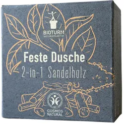 Festes Dusche - 2-in-1 Sandelholz