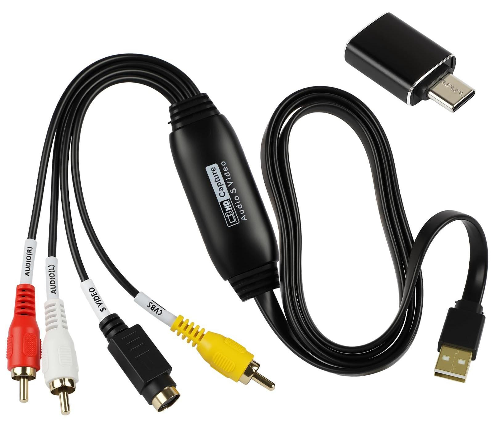 Selius VHS naar digitale converter USB 2.0 video-acquisitiekaart tot 1080P