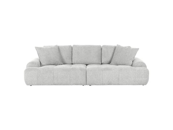 Carryhome Bigsofa, Beige, Kunststoff, Füllung: Schaumstoffflocken, 276x95x130 cm, Rücken echt, Wohnzimmer, Sofas & Couches, Bigsofa