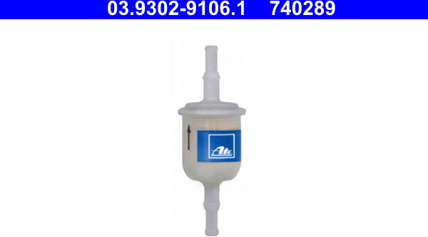 Ate Filter, Füll-/entlüftungsgerät (Bremshydraulik) 03.9302-9106.1