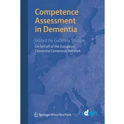 Competence Assessment in Dementia, Fachbücher von European Dementia Consensus Network