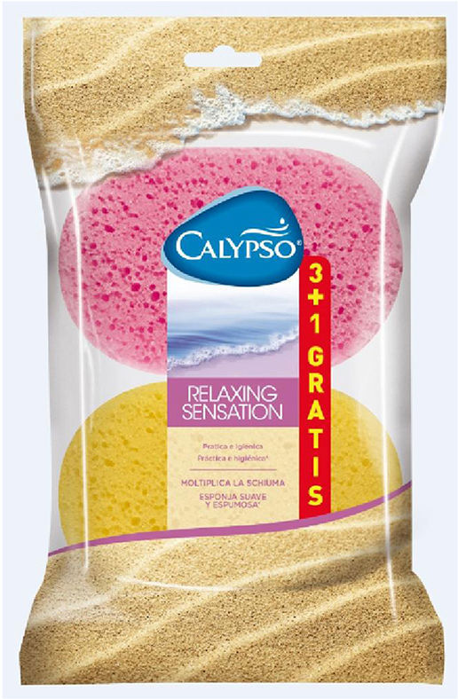 Calypso Eponge sensation relaxante 4 u