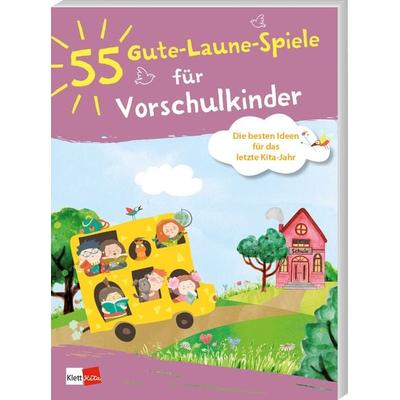 55 Gute-Laune-Spiele für Vorschulkinder, Taschenbuch von , Klett Kita GmbH, 978-3-96046-204-0