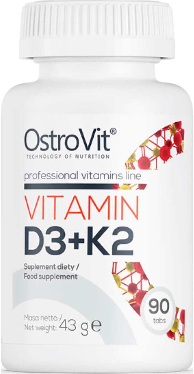 OstroVit Vitamina D3 + K2 90comp