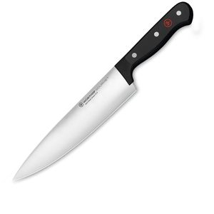 Wüsthof Kochmesser Gourmet 1025044820, mit Kunststoffgriff, Edelstahl (X50CrMoV15), Klingenlänge 20 cm