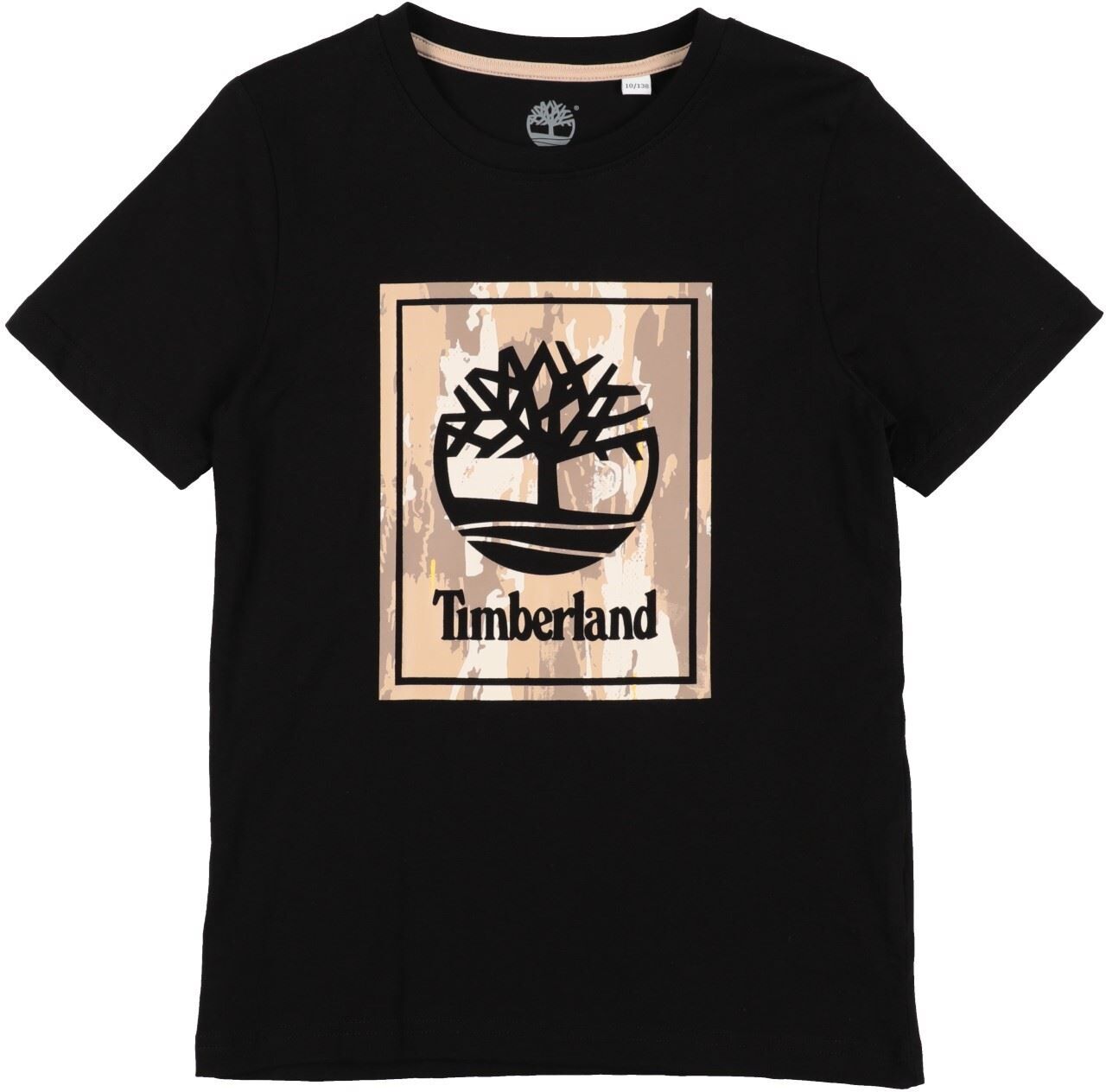 Timberland Camiseta Niño Negro 10,12,14,16 Niño