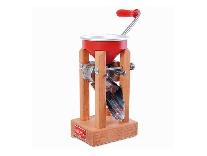 Eschenfelder Getreidemühle Eschenfelder Kornquetsche, Tischmodell, Aluminiumtrichter Manuell, Handbetrieben, Stufenlos einstellbare Flockenstärke, stufenlos einstellbar