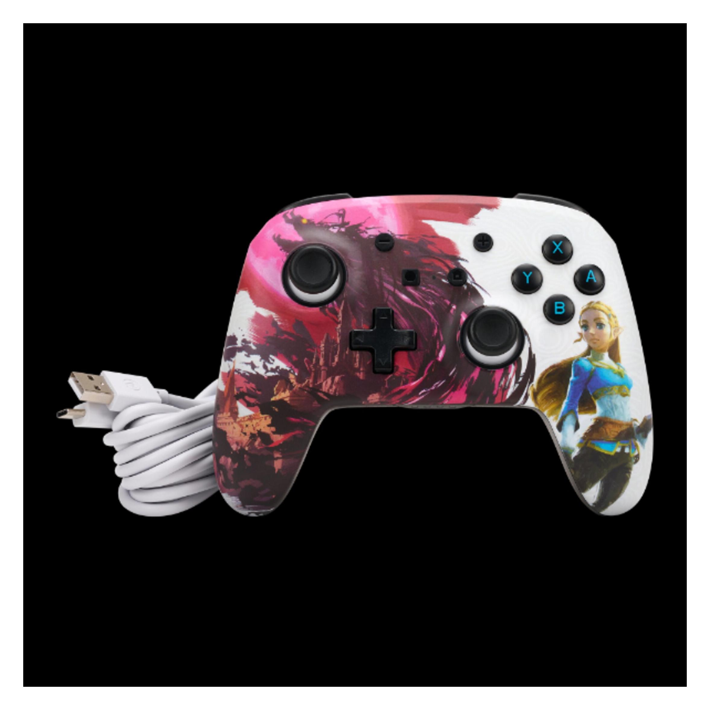 PowerA Enhanced Wireless Switch Controller - Zelda Blood Moon (Switch, Switch Lite) (1522654-01)