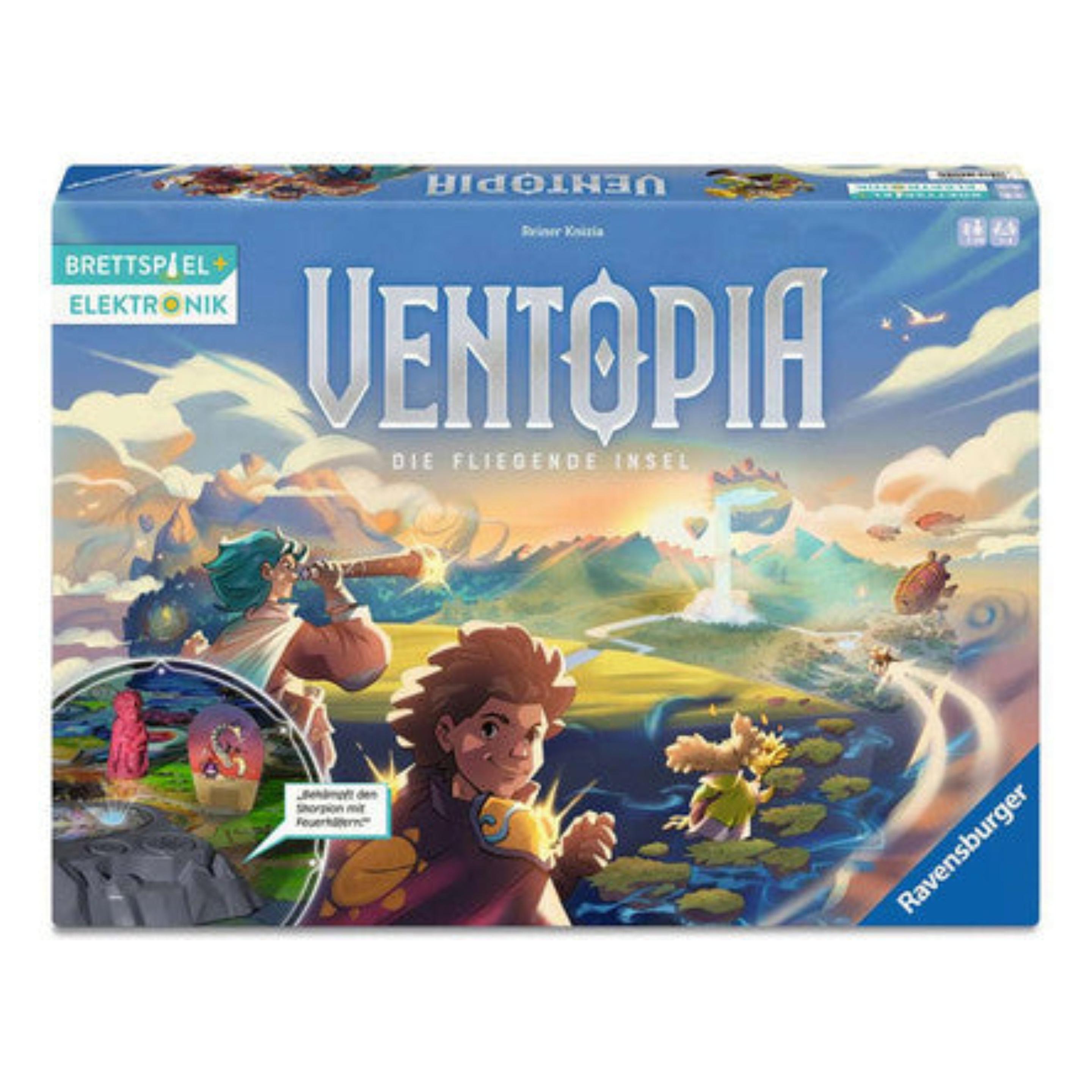 Ravensburger Stadt im Himmel - Gesellschaftsspiel & Brettspiel ab 7 Jahre (Deutsch, 1 - 4 Spieler) (24582)