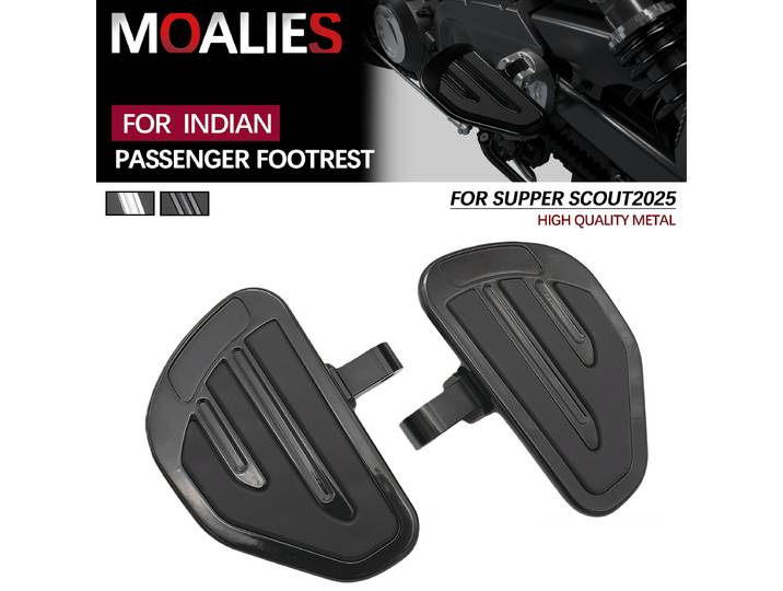 Repose-pieds large pour passager, pédale arrière, pour Indian Scout soixante Bobber Sport Scout Super Scout Classic soixante limitée 2025, 2025