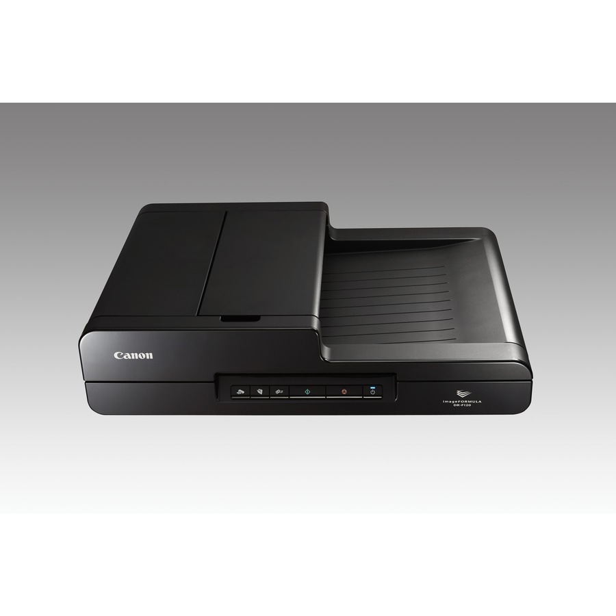 Canon imageFORMULA DR-F120, 216 x 356 mm, 600 x 600 DPI, Flachbett- & ADF-Scanner, Schwarz, CMOS CIS, 800 Seiten