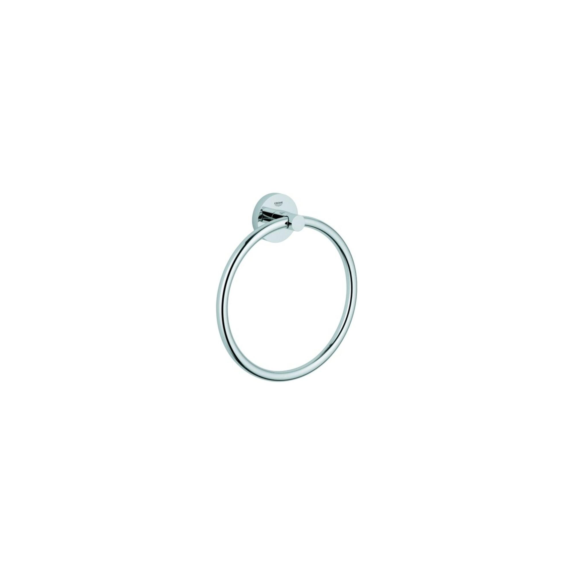 Grohe Handtuchring Essentials verdeckte Befestigung, chrom (40365001)