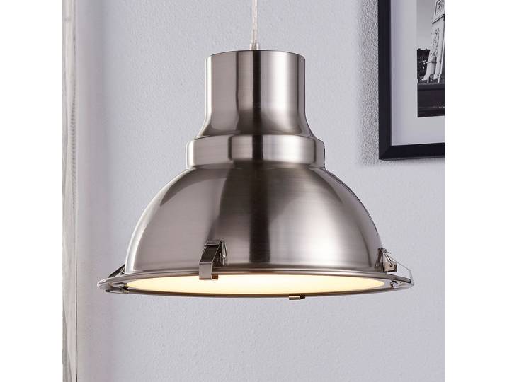 Letty Suspension Nickel - Lindby - Cuisine - Industriel - Métal - À ampoule unique