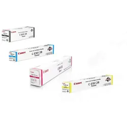 Canon Original Toner C-EXV28 4er-Set schwarz, cyan, magenta, gelb