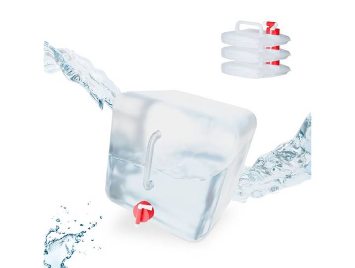 Relaxdays Lot de 4 bidons pliables