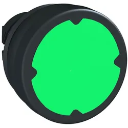 Schneider Electric ZB5AC380 Drucktaster, Frontelement, Harmony XB5, Kunststoff, 22mm, grün, unbeschriftet, tastend, für schwierige Umgebungen