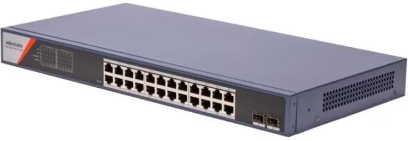 Hikvision Ds-3e1526p-Si-24p2f Switch Gestionable 24 Puertos Gigabit Poe 2 Sfp Talla Única Unisex