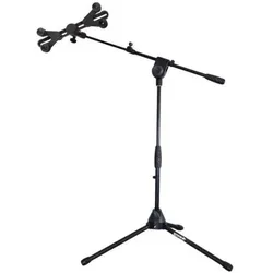 keepdrum iph02 Tablethalter mit EMS013 Stativ, Mikrofonständer