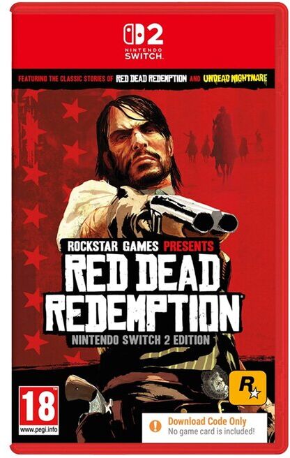 INFOCAPITAL JOGO SWITCH 2 RED DEAD REDEMPTION CODE IN BOX