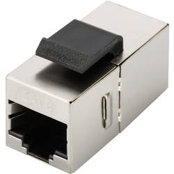 Digitus RJ45 Netzwerk Adapter CAT 5, CAT 5e, CAT 6 [1x RJ45-Buchse - 1x RJ45-Buchse] Grau DN-93613-1