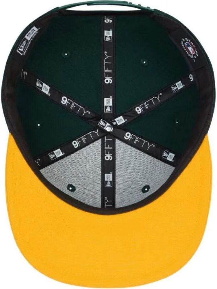 Gorra New Era 9fifty Mlb Oakland Athletics Verde L Mujer