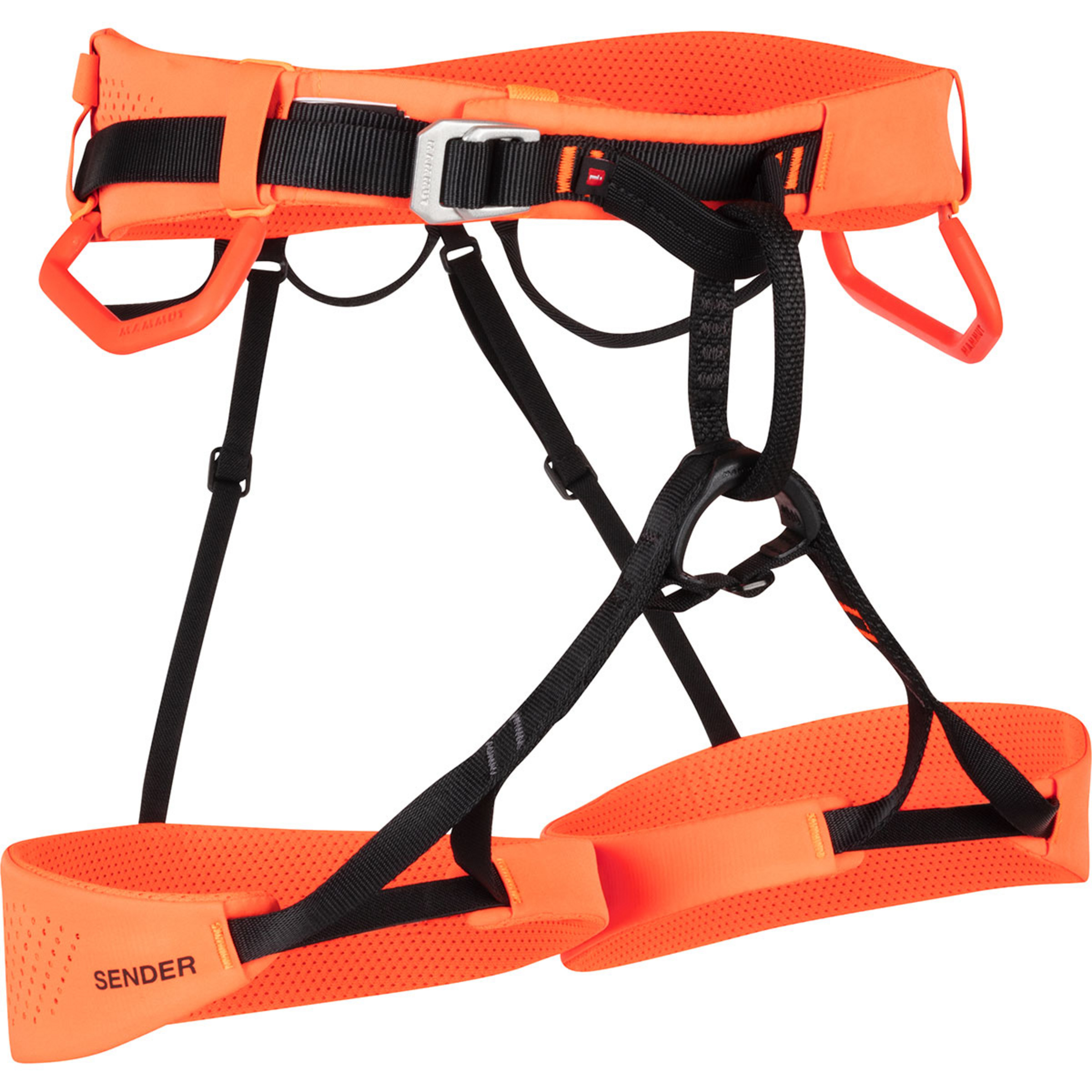 Mammut Sender Klettergurt orange Größe L | 80-92CM Sportklettern