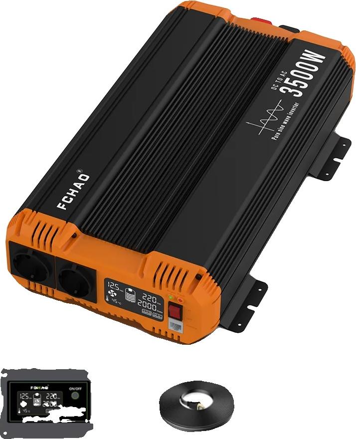 Solarwechselrichter, reine Sinuswelle, benutzerfreundliche Fernbedienung, 3500W-48V