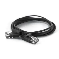 Wantec 7319 Netzwerkkabel Schwarz 10 m Cat6a U/UTP (UTP)