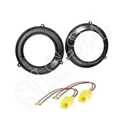 Lautsprecherringe Fiat Panda (169) 10/2003 -> 2012 Lautsprecheraufnahme Adapt...