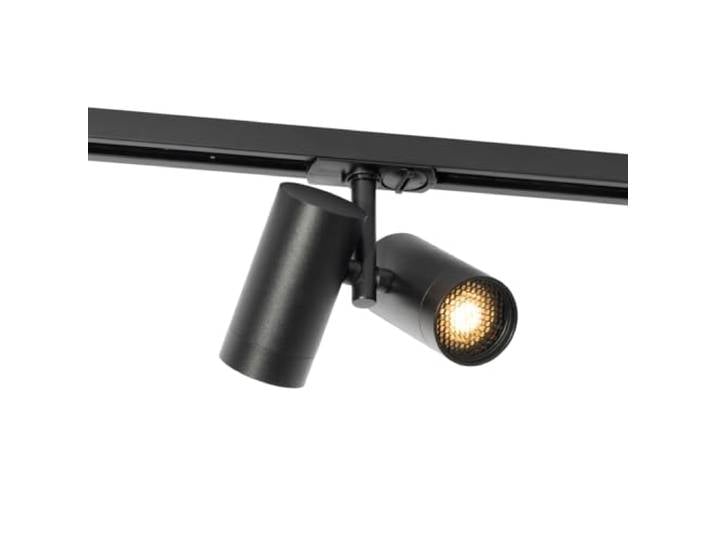 Qazqa moderne rail d éclairage rail lumineux noir rond 5.6cm Iconic
