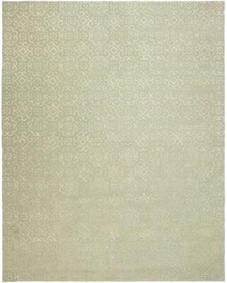 KALATY Valencia Contemporary Camel Wool/Viscose Hand-tufted Area Rug