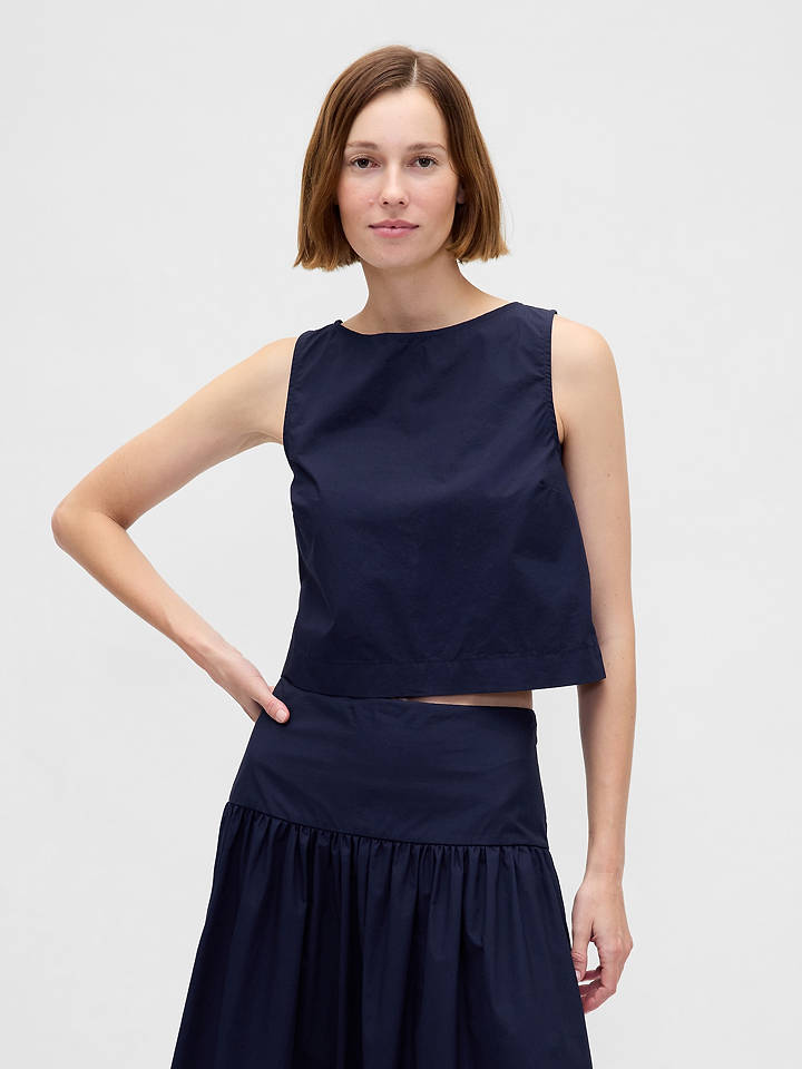 GAP Top in Dunkelblau - XXL