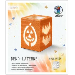 Ursus Bastel-Set Laterne "Halloween", orange