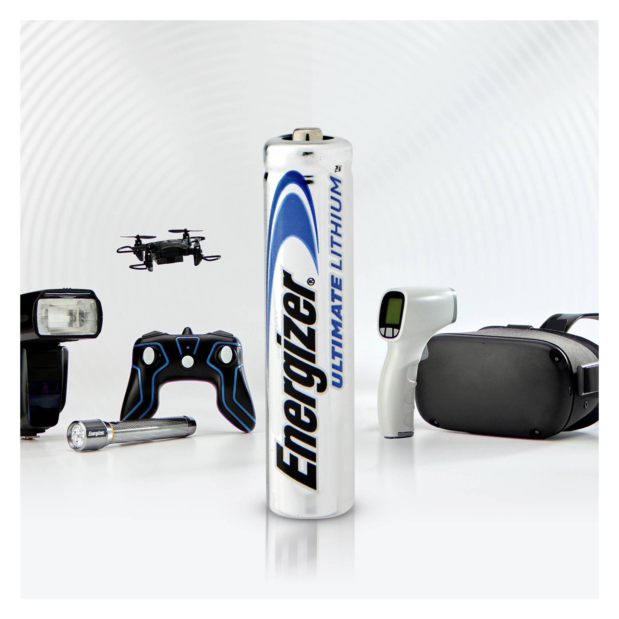 Energizer Ultimate Lithium Micro (AAA) - V.-Pack 1 Stück (1 Stk., AAA, 1250 mAh) (BMICULBULK)
