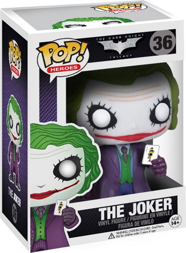 Funko Pop! Vinyl figuur De Dark Knight Trilogie - The Joker 36