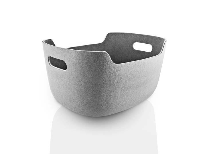 Eva Solo Panier de rangement Tidy 48x35x26 cm Étain